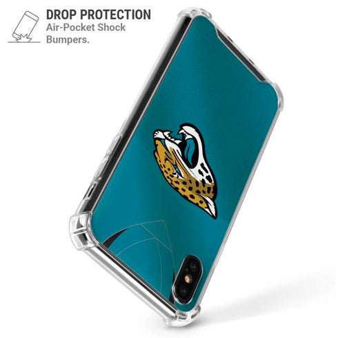 NFL Jacksonville Jaguars Team Jersey iPhone XS Max Clear Case
